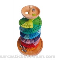 Grimm's Handcrafted Wooden Rainbow Bell Tower B003G279XU